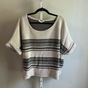 Lovestitch Stripe Loose Fitting Sweater